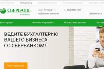 Offers of Sberbank of the Russian Federation to small businesses