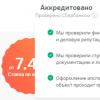 Accredited developers of Sberbank